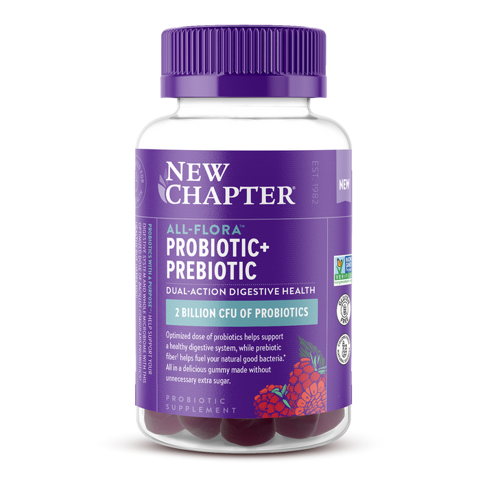 New Chapter All Flora Probiotic + Prebiotic Gummies