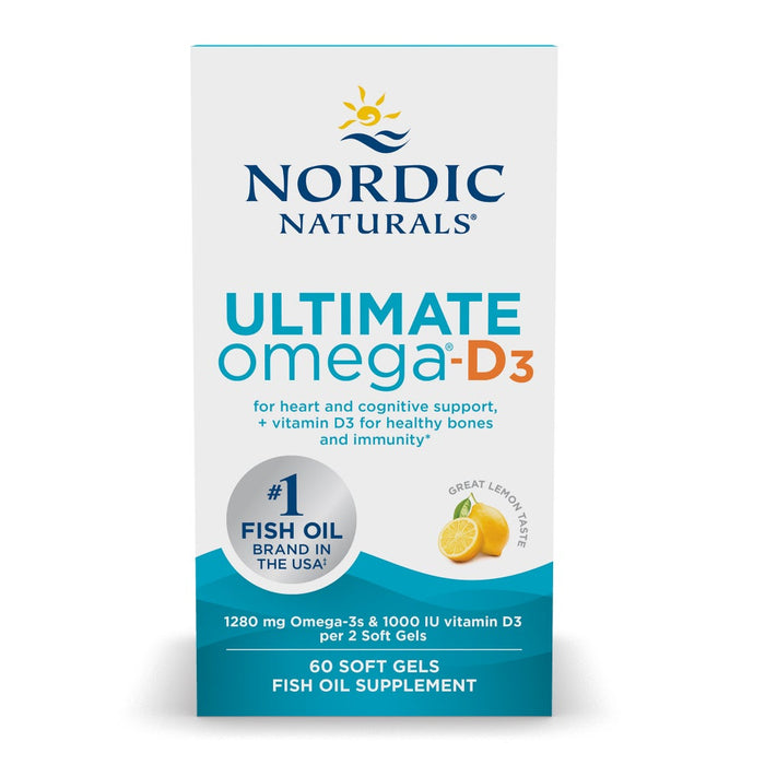 Nordic Naturals Ultimate Omega + D3