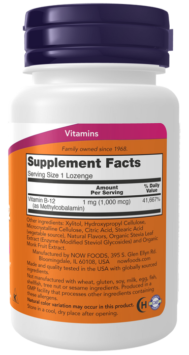 NOW Methyl B12 1000mg