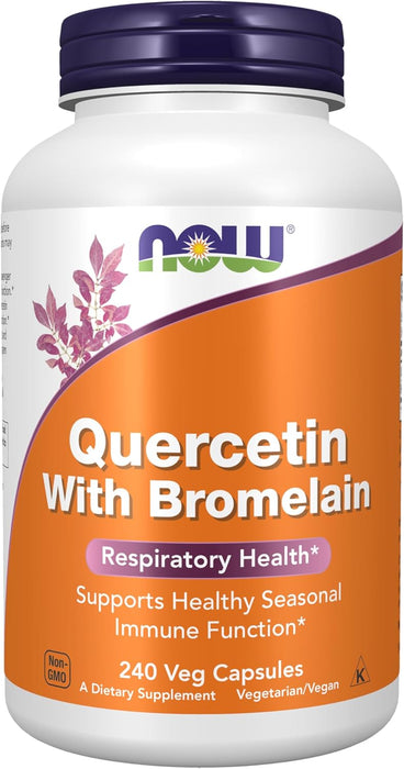 NOW Quercetin with Bromelain