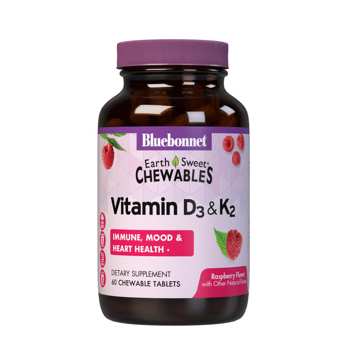 Bluebonnet Vitamin D3 & K2 chewable