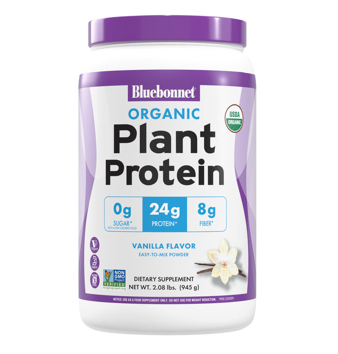 Bluebonnet Organic Plant Protein