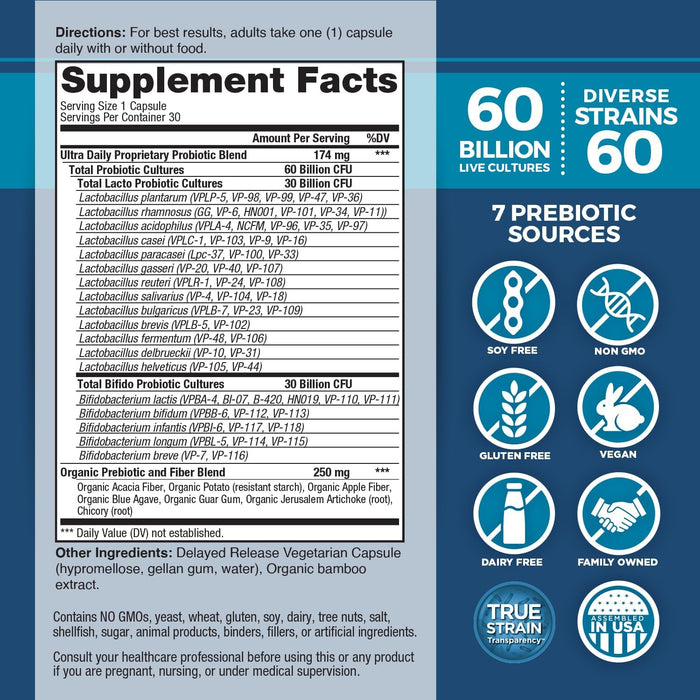 Vital Planet Vital Flora Ultra Daily Probiotic