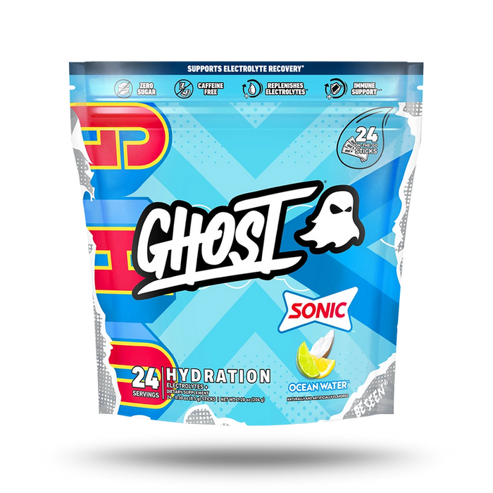 Ghost Hydration Sticks - 24pk - Sonic Ocean Water