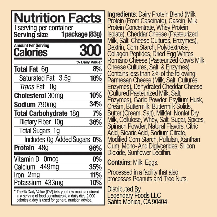 Legendary Protein Pasta 48g Protein