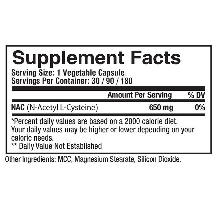 Metabolic NAC