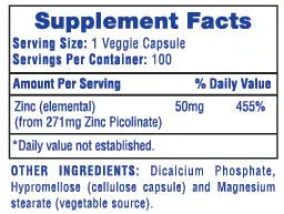 Hi-Tech Zinc Picolinate
