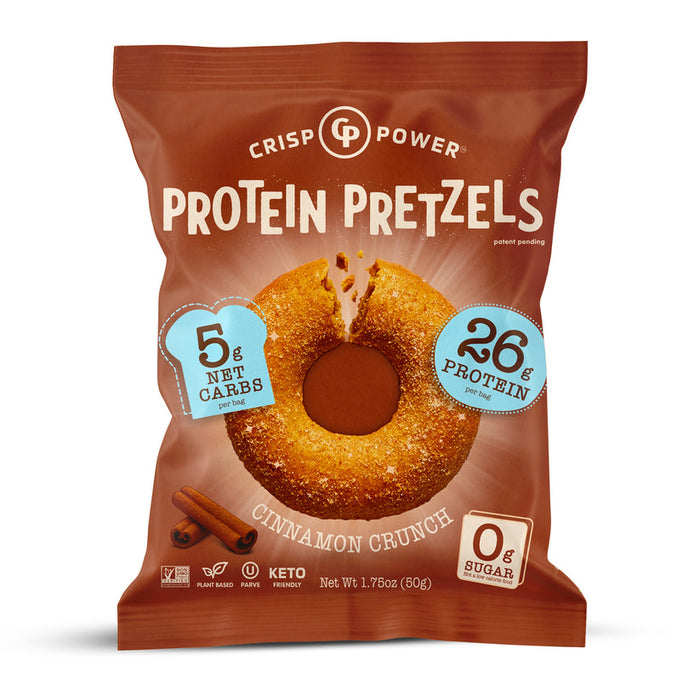 Crisp Power Protein Pretzels