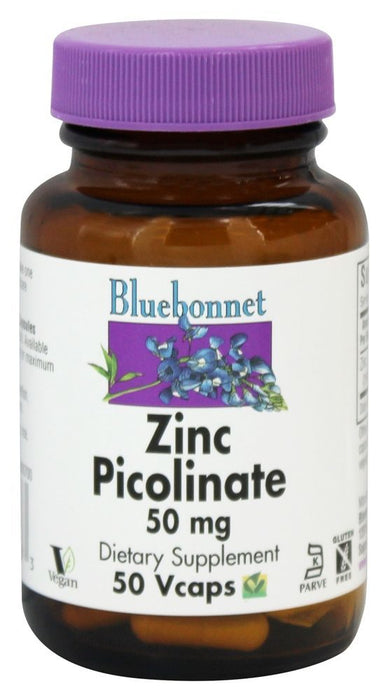 Bluebonnet Zinc Picolinate 50mg