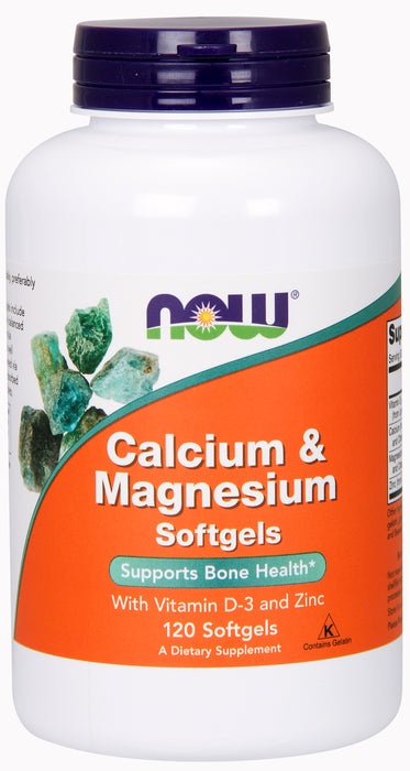 NOW Calcium Magnesium D3