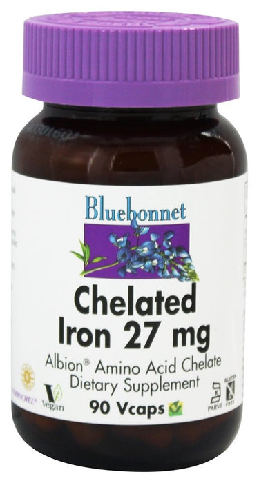 Bluebonnet Chelated Iron 27mg