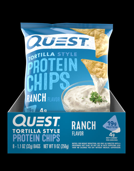 Quest Chips - Box of 8 - Ranch