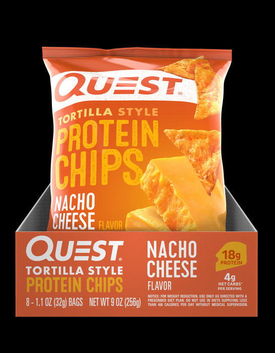 Quest Chips - Box of 8 - Nacho