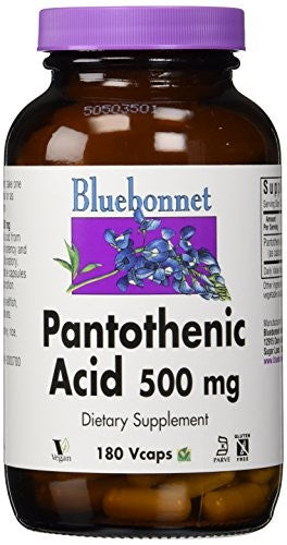 Bluebonnet Pantothenic Acid 500mg