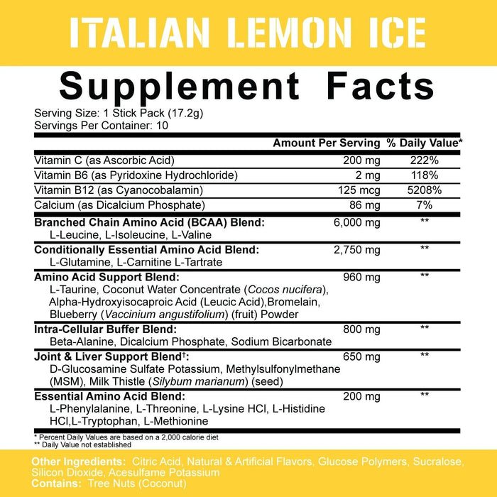 5% Nutrition All Day You May STK - Box of 10 - Italian Lemon Ice