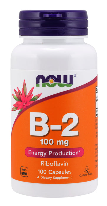 NOW Vitamin B2 100mg
