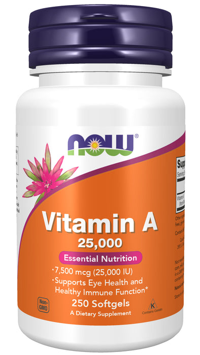 NOW Vitamin A 25,000iu
