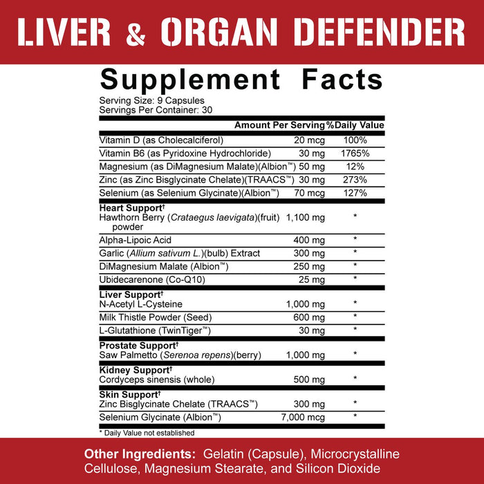 5% Nutrition Liver and Organ