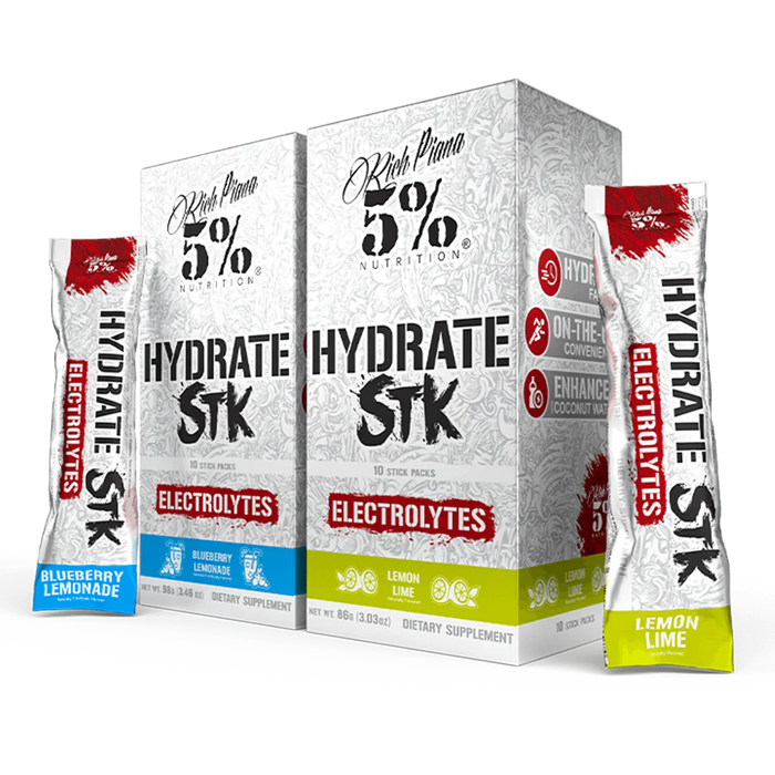 5% Nutrition Hydrate STK - Box of 10 -Blueberry Lemonade