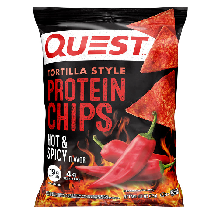 Quest Chips - Box of 8 - Hot & Spicy
